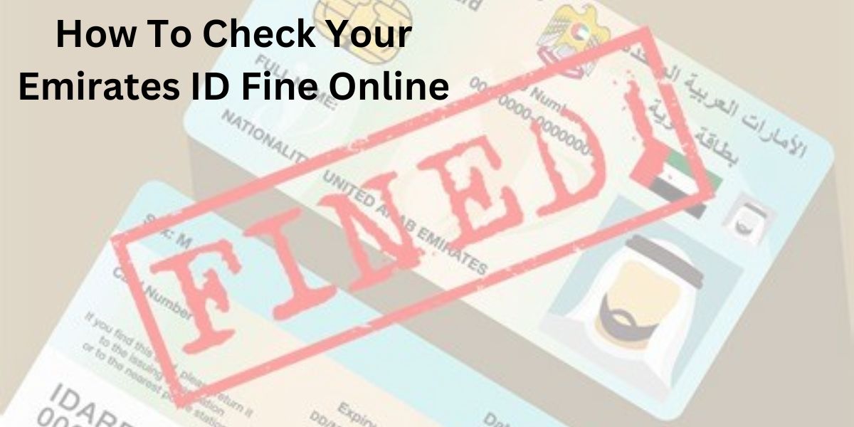 How To Check Your Emirates ID Fine Online